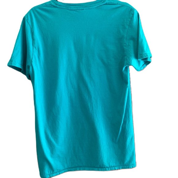 WOMENS SIZE MEDIUM DISNEY T SHIRT, LETS DO THIS - Picture 11 of 12